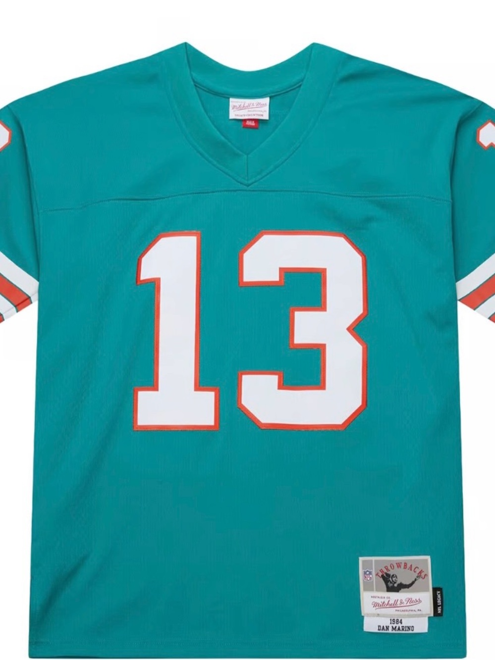 Mitchell & Ness Teal Dan Marino Jersey Shirt Throwback